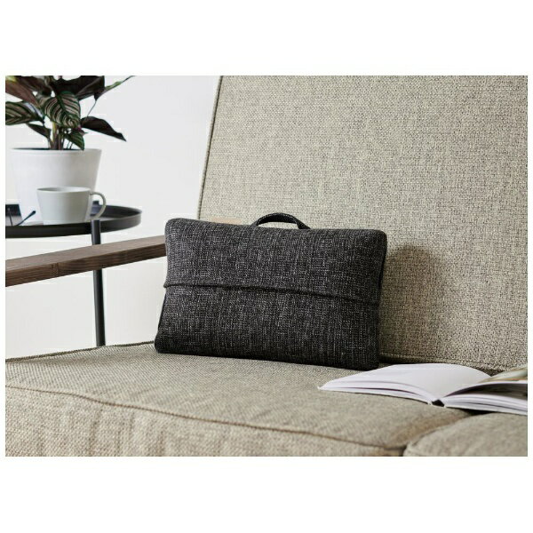 Lourdes マッサージクッションミニ ブラック AX-HCL318BK