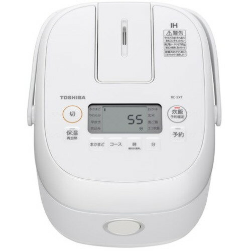 TOSHIBA IHジャー炊飯器 RC-5XT(W)