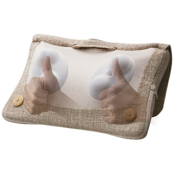 Lourdes マッサージクッションミニ ベージュ AX-HCL318BE