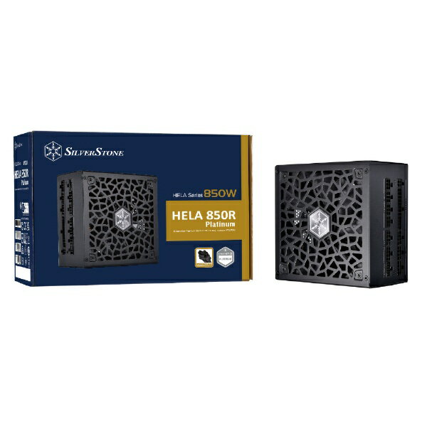Silver Stone PC電源 HELA 850R Platinum ブラック SST-HA850R-PM ATX /Platinum