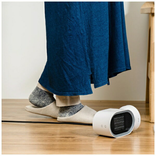 plus+more セラミックファンヒーター MO-WA004-WH