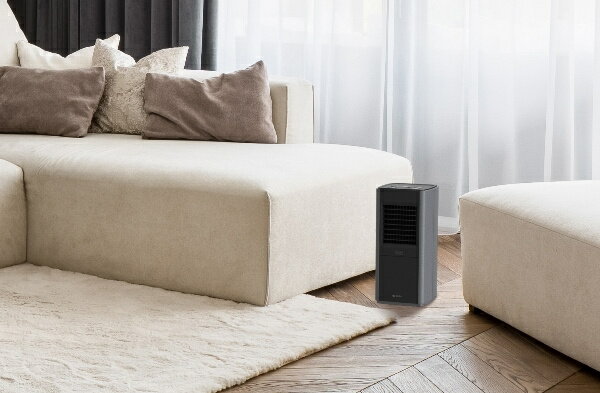 IRIS スリムセラミックファンヒーター人感センサー ACH-SM12A-H