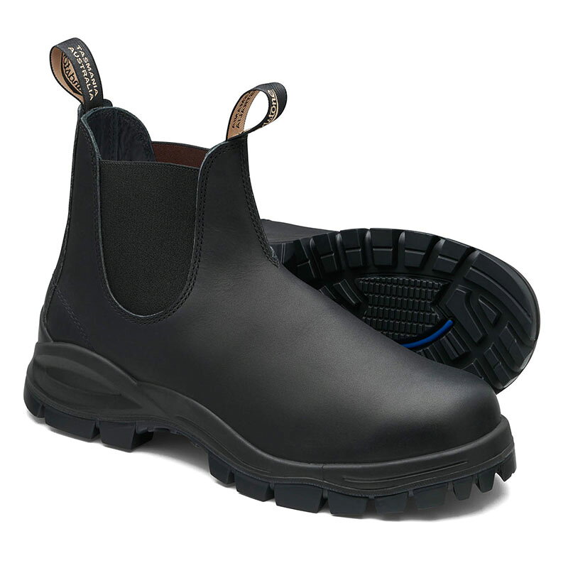 Blundstone ブランドストーン LUG BOOT BS2240 スムースレザー サイドゴアブーツ 5 ブラック BS2240009