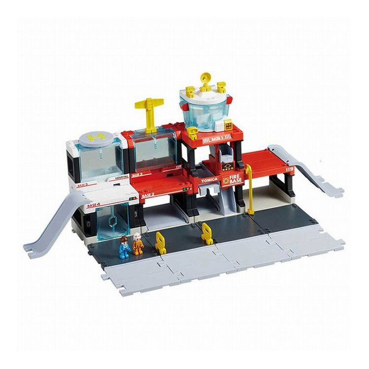 楽天市場】タカラトミー トミカタウン 事件解決 DXポリスベース