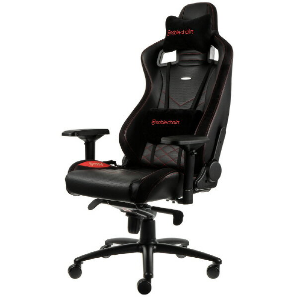 noblechairs ゲーミングチェア EPIC エピック ブラック/レッド NBL-PU-RED-003-ED