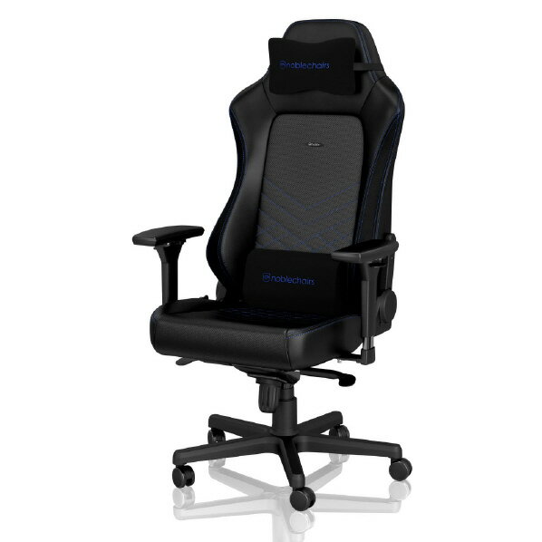 noblechairs ゲーミングチェア HERO ヒーロー ブラック/ブルー NBL-HRO-PU-BBL-SGL-ED