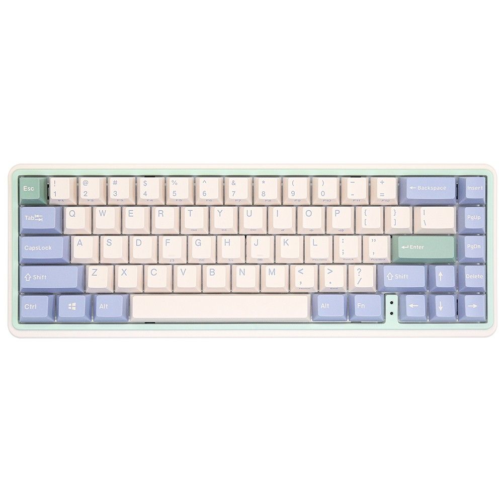 VARMILO ゲーミングキーボード 67 Minilo Cherry MX シルバー軸・英語配列 Eucalyptus vm-vxh67-a046-silver 有線 /USB VXH67A046SL