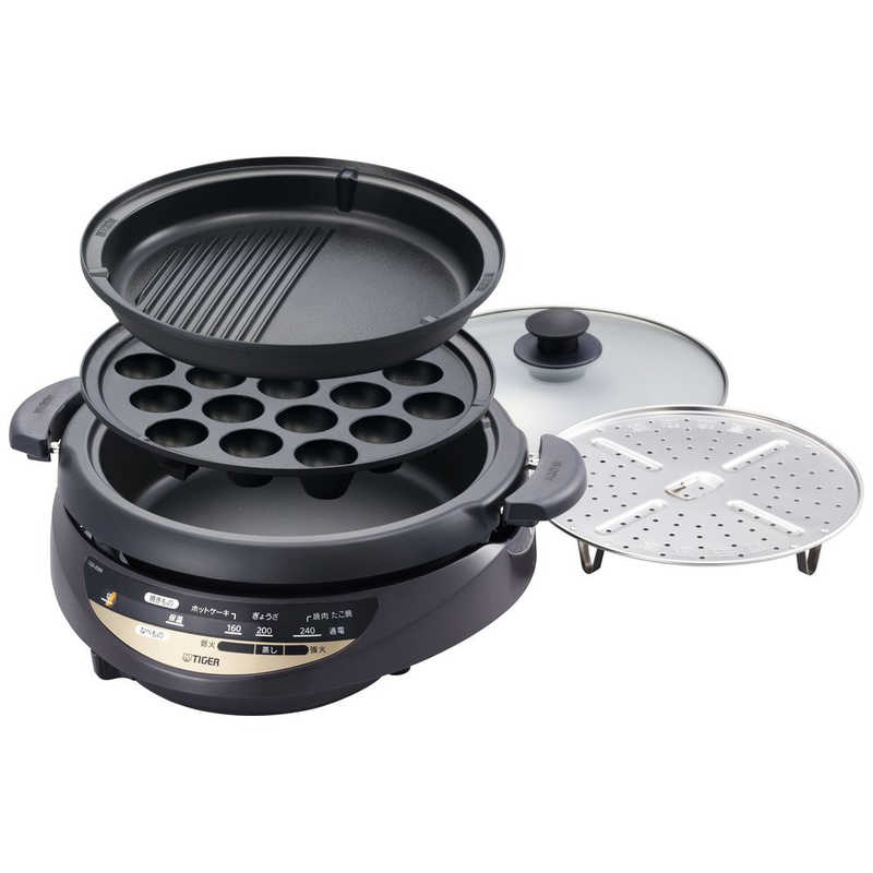 楽天市場】東芝 東芝 グリル鍋 HGN-6J K ブラック(1台) | 価格比較