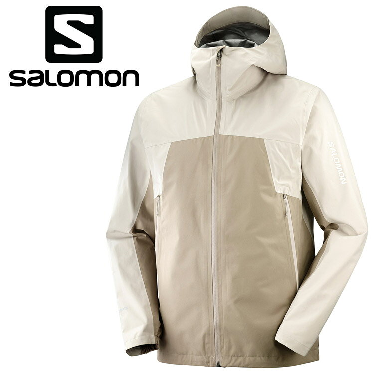 楽天市場】サロモン OUTLINE GTX 2.5L JKT M PLAZA TAUPE/ROA
