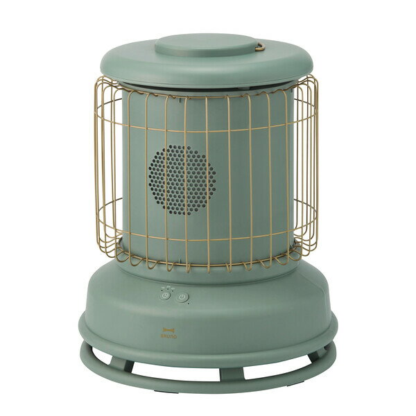 BRUNO 全方位型ファンヒーター グリーン BOE100-GR