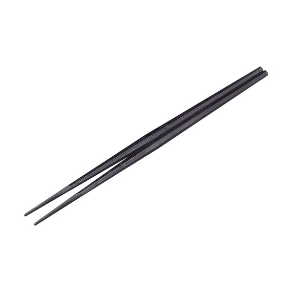 4967151171859 エムテートリマツ MT 箸先がつかない八角箸 22．5cm 黒