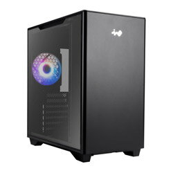 INWIN｜インウィン PCケース ATX /Micro /Extended /Mini-ITX A5 ブラック IW-CS-A5BLK-1AM120S