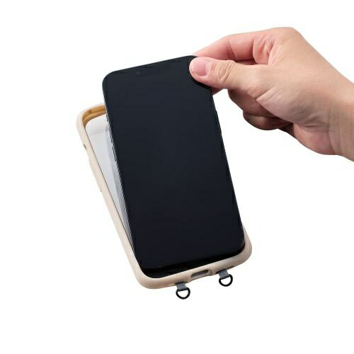エレコム スマホ ショルダー ストラップ カジュアルタイプ オレンジ(1個)