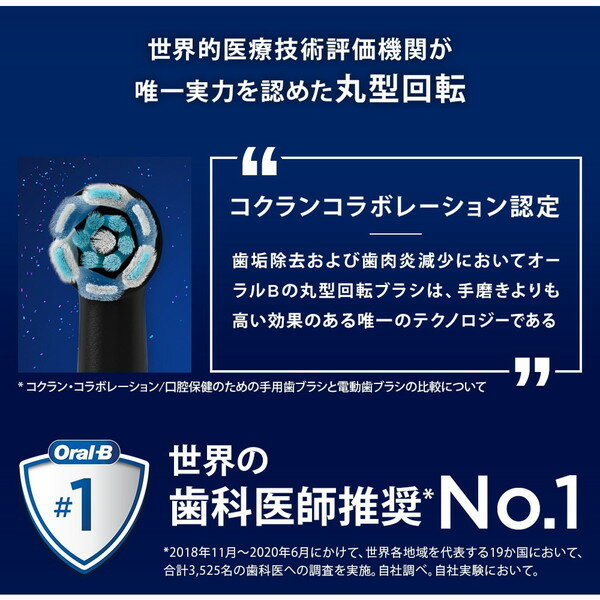 Oral-B 電動歯ブラシ IOM62I61KGR-W