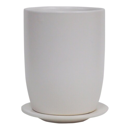 楽天市場】グリーンパル プランター目皿付 ホワイト D-650 | 価格比較