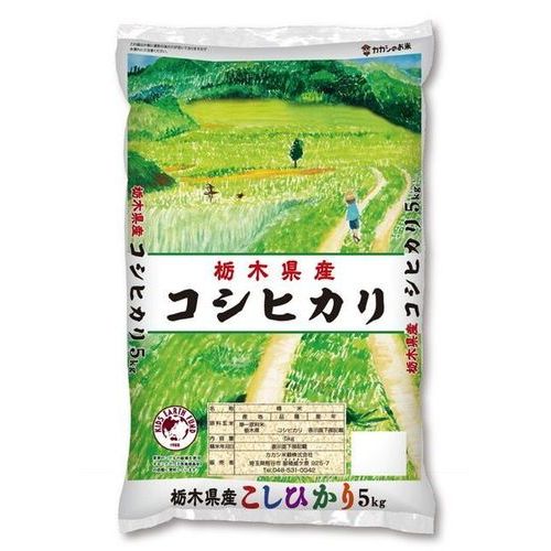 楽天市場】カカシ米穀 カカシ米穀 栃木県産こしひかり 5KG | 価格比較