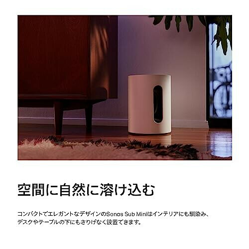 SONOS サウブーファー SUB MINI BLACK
