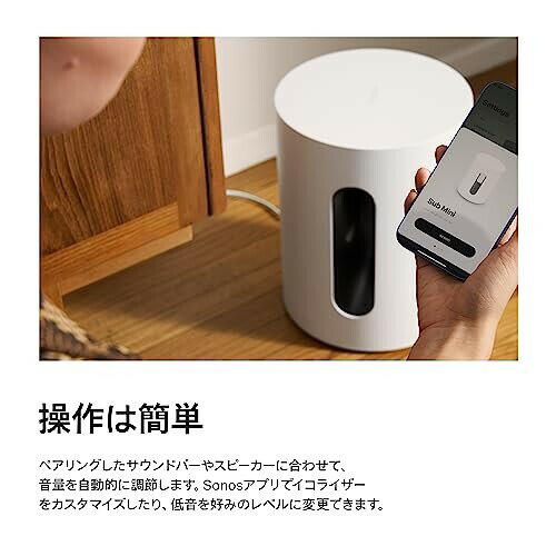 SONOS サウブーファー SUB MINI BLACK