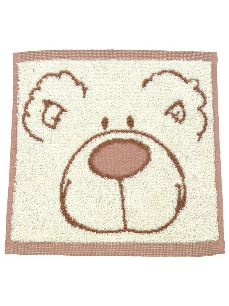 ハンドタオル 25×25cm ラブベア ホワイト