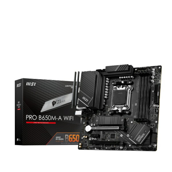 MSI マザーボード PRO B650M-A WIFI