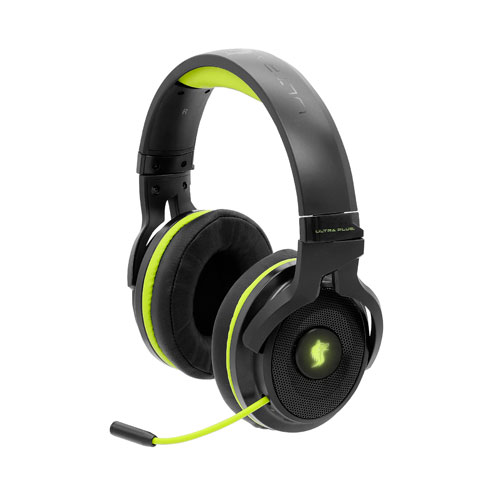 ULTRA PLUS 2.4GHzワイヤレスゲーミングヘッドセット UP-HS24WBK