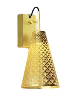 大光電機 DAIKO LEDブラケットライト LED内蔵 明るさ白熱灯60W相当 電球色 電気工事必要 真鍮色 DBK-41482Y