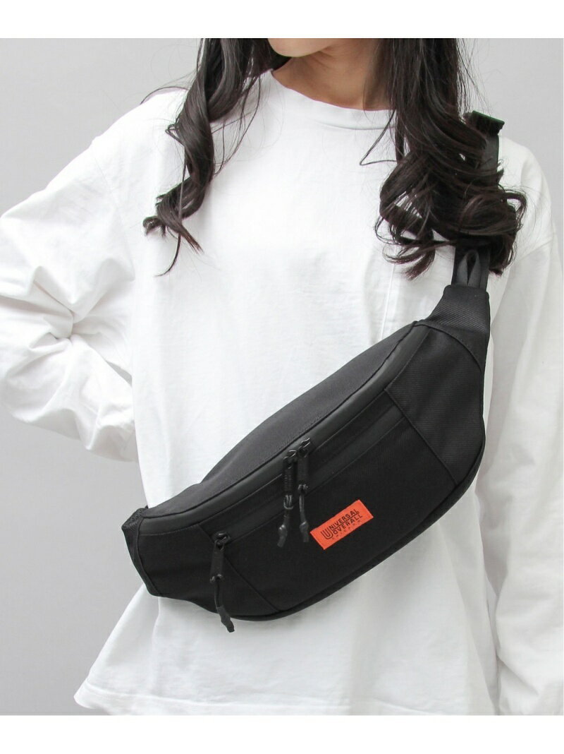 UNIVERSAL OVERALL / カルゼ調ポリエステル ウエストバッグ