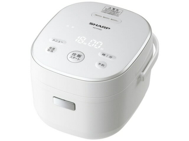 楽天市場】シャープ KS-KC5-W シャープ ジャー炊飯器 3合炊き ホワイト
