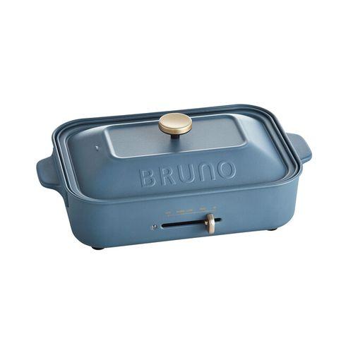 美品BRUNO コンパクトホットプレート　チャコール　グレー Amazon | BRUNO ブルーノ コンパクトホットプレート 本体