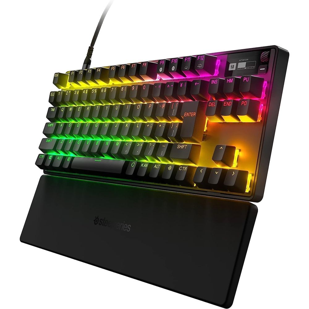 PC周辺機器 STEELSERIES APEX 7 TKL RED JP Amazon.co.jp: SteelSeries ゲーミングキーボード 赤軸 有線