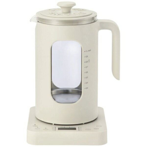 BRUNO 温度調節マルチケトル ホワイト BOE103-WH