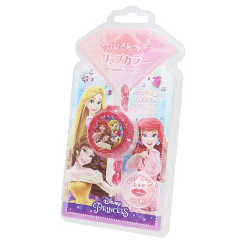 ディズニー　ブレスレット型リップカラー　プリンセス