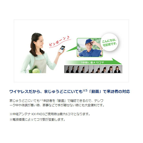 Panasonic テレビドアホン VS-SGE20LA