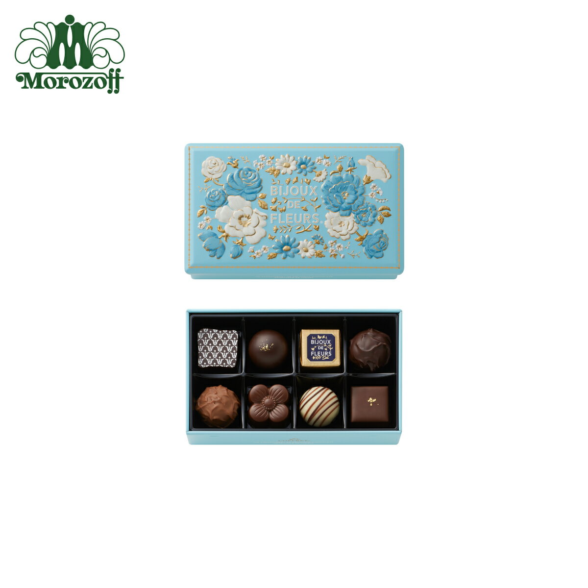 モロゾフ ビジュードフルール ネイビー 8個