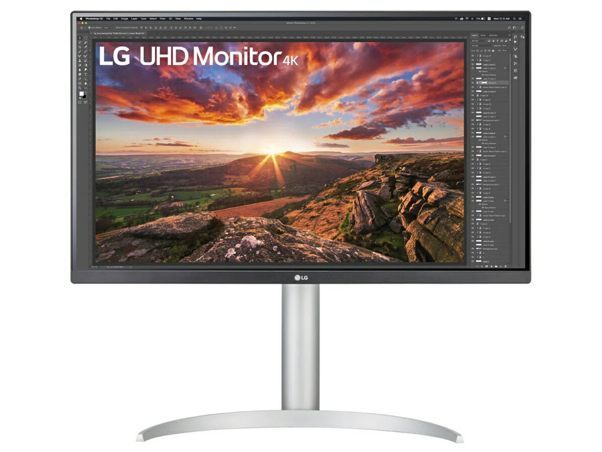 LG 4Kディスプレイ 27BP85UN-W