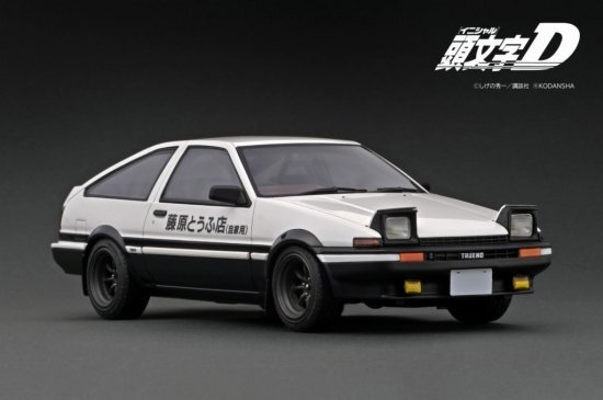 楽天市場】1/18 トヨタ スプリンター トレノ AE86 新劇場版 頭