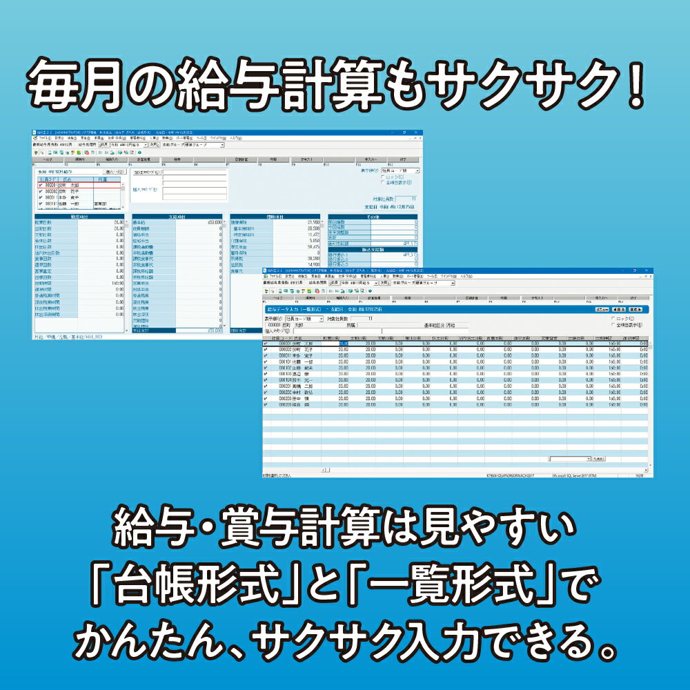 ソリマチ 給料王22 最新法令改正対応版