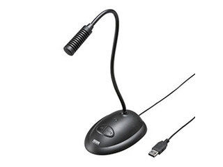楽天市場】サンワサプライ サンワサプライ USBマイク 400-MC015PRO/EZ4