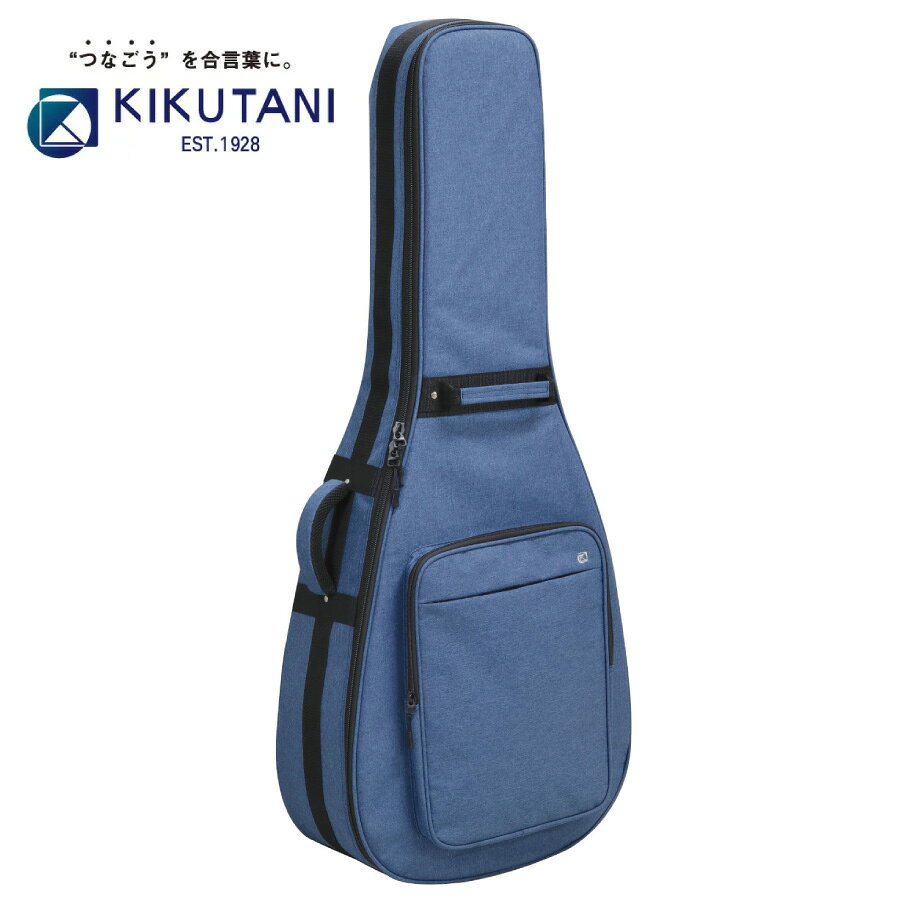 キクタニ アコースティックギター用ギグバッグ ブルー GVB-60W-BLUE KIKUTANI