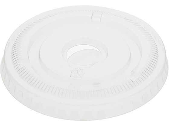 HEIKO 透明カップ A-PET 平蓋 口径85mm用 C穴付 透明