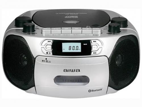 楽天市場】KINUJO JAPAN aiwa CDラジオCR-BS50 ブラック | 価格