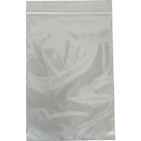TRUSCO チャック付ポリ袋(白枠付) 0.04mm厚 170x120mm TCBW-F-4A-TM