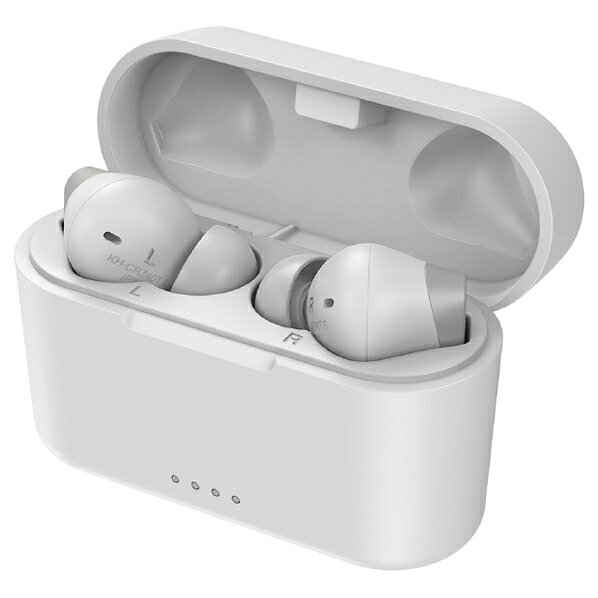 KENWOOD フルワイヤレスイヤホン KH-CRZ40T-W