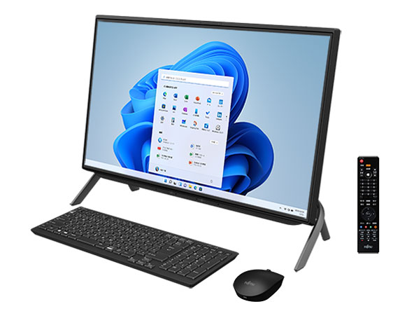 富士通　FMV　一体型パソコン　Win11　Core-i7　FMVF70YDW 富士通/一体型デスクトップPC/FMVF70C2W/Win11/Intel Core i7
