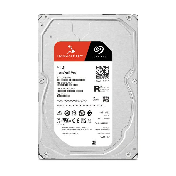Seagate 3.5インチ内蔵HDD ST4000NT001