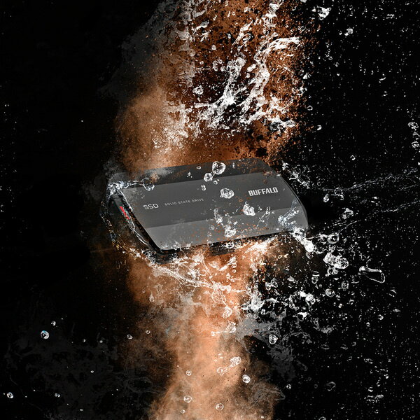 BUFFALO 外付けSSD SSD-PHP1.0U3-BA