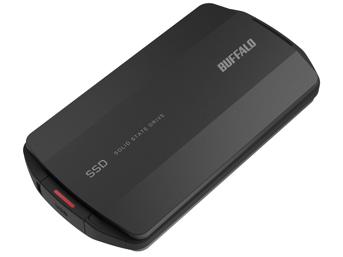 楽天市場】バッファロー BUFFALO 外付けSSD SSD-PG1.0U3-BC | 価格比較