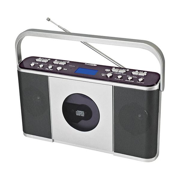 楽天市場】小泉成器 コイズミ CDステレオラジカセ ホワイト SAD-4942