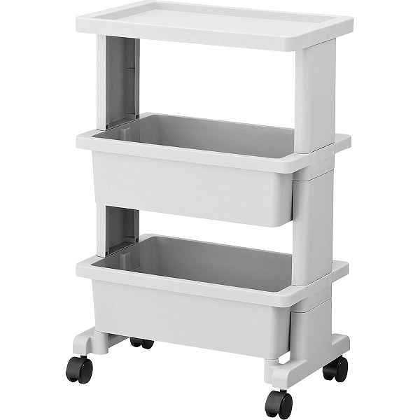 楽天市場】アスプルンド マーブルトップ3Dスリムトローリー 221472