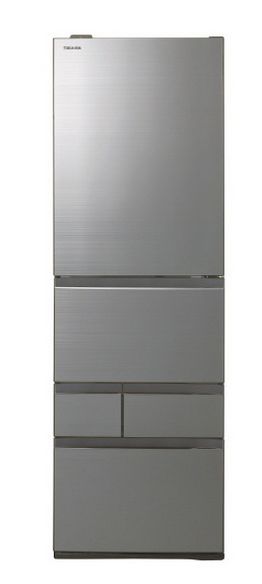 TOSHIBA GR-V41GHL(WU) 冷蔵庫 411L 東芝 GR-W41GH(WU) 5ドア冷蔵庫（411L・右開き） マットホワイト